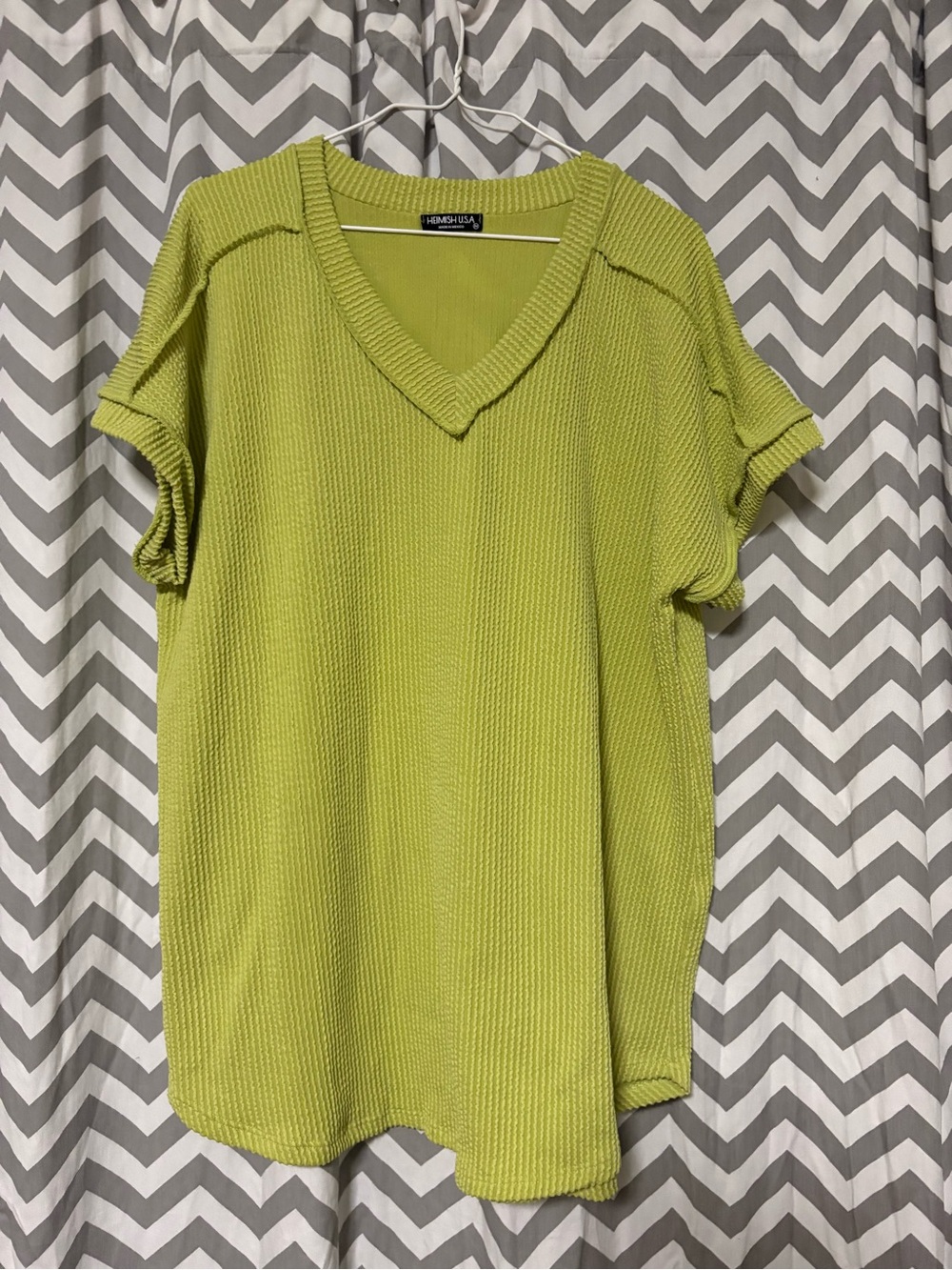 Lime Green Heimish top